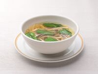 【アラカルト】59.ザーサイと豚肉のスープ　中盆