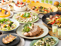 【11:30/90分制】4.5.6月/土日祝ランチビュッフェ　「スプリング＆アーリーサマーフェア」