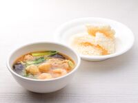 【アラカルト】53.五目あんかけと熱々おこげ　中盆