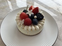 ベリーのチーズケーキ