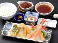 Recommended TEMPURA set “GOZEN”