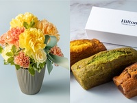 【 Limited availability 】Mother's Day gift ～Pound cake & Flower Bouquet～