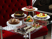 【デザートワゴンプラン】選べる2ディッシュ＋TWGカフェフリー（平日限定）