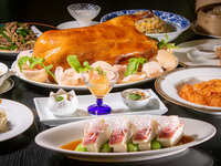 【卓盛り＆飲み放題】北京ダッグプラン＆飲み放題付きプラン