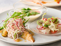 【Lunch】 "PLEASURE"  a four-course meal　(recommended)