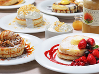 【カフェタイムのゆったり利用におすすめ♪】選べるパンケーキが楽しめるアフタヌーンティープラン☆