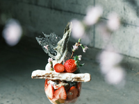 Seasonal Parfait Pairing　-苺　桜　蓬