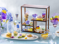 <All-you-can-drink Telmon Champagne and Houou Biten Fruit Wine> Hydrangea Chinese Afternoon Tea (May 7th - July 7th)