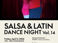 【4/3】 【スタンディング】SALSA & LATIN DANCE NIGHT Vol.14