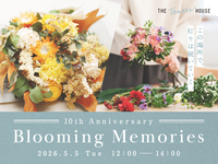 【5/5限定】フラワーワークショップ～Blooming Memories～開催【事前決済】