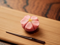 This month's dessert table (eight desserts and nine teas)