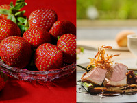 【🍓平日限定！いちご狩り付🍓】選べるメインに不揃い苺の取り放題付ランチ全5品！