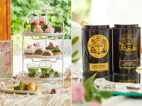 【マリアージュフレール付】抹茶と桜のアフタヌーンティー with 祇園辻󠄀利（祝日）