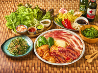 テラスでアジアンBBQスタンダードプラン　料理のみ