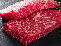 【黒毛和牛赤身肉ステーキコース】牛もも肉ステーキがメインのコース