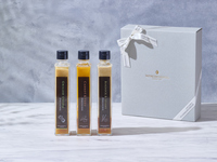 ドレッシング詰め合わせ「焼きたまねぎ」、「にんじん＆ゆず」、「ごぼう＆ごま」