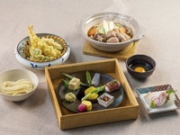 【うどんすきコース】淡路鶏の味噌煮込みコース