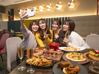 【事前決済】★ビール・ワイン・ハイボール飲み放題付き★スイーツパーティープラン