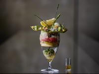 Parfait Bijou® Printanier - Citron et légumes de printemps -【¥5,400 (tax not included) with drink】