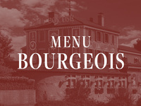 【ディナー】MENU BOURJEOIS