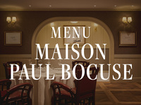 6/2～[Dinner] MENU MAISON PAUL BOCUSE