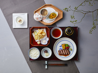 【6月-】TableCheck限定 ステーキ・天婦羅セット＋1ドリンク