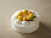 15cm/망고 쇼트 케이크