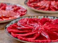 【今日は焼肉だけセット　〜無限〜】今日はお肉の日！そんな日に楽しめるセットをご用意いたしました。「大人の無限ロース」「神谷商店ホルモン」を含む焼肉セット。