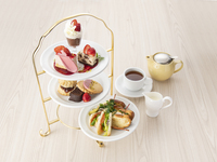 アフタヌーンセット3段【乾杯スパークリングワイン付】