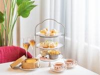 Private room / Early summer citrus afternoon tea / Free drinks included