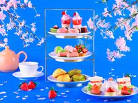 [Includes Hilton Bear] Strawberry and Cherry Blossom Luxury Afternoon Tea