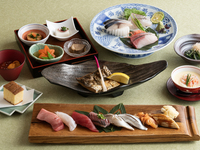 【ゴールデンウィーク限定】淡月コース&利き酒師厳選日本酒飲み比べ付きプラン