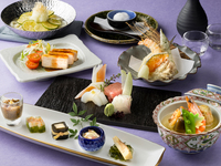 ディナー特別会席「藤花」120分飲み放題付き