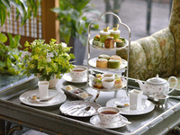 Uji tea x white chocolate afternoon tea