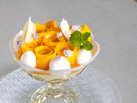 [Limited to 10 servings per day] pearl mellow mango parfait - 90-minute time limit