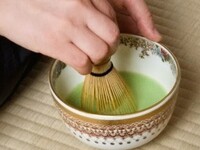 Enjoy with Japanese tea