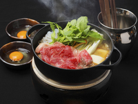 5/10までの期間限定　接待や会食にお勧めの個々盛提供【黒毛和牛すき焼きコース】２時間飲み放題付き　8,700円