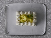 【5/1〜】季節のショートケーキ メロン 四角型 8名様分【 ¥8,100円(税別) 】