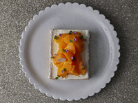 【5/1〜】季節のフルーツタルト 柑橘  8名様分【 ¥8,200円(税別) 】