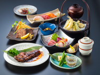 【百合コース】仙台の旬と炭火焼きを味わうプレミアム法要プラン〈個人盛り〉120分飲放付 12品 8,800円(税込)