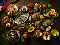 Early Bird 25％OFF! High table [Online Price] The Philippine Celebration Buffet Weekend Dinner 120min. Adult 7,350 yen