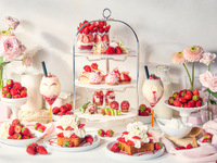 【週末】イチゴミルクアフタヌーンティー