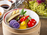 彩り野菜の冷麺 /ランチセット (5/18～8/31)