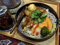 Vegetable and Chicken (Mutton) Biryani (11:30~) 