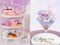 平日【ステッカー＋パフェ付】アフタヌーンティーKUROMI SWEETS SUMMER PARTY