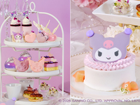 平日【ステッカー＋クロミケーキ付】アフタヌーンティーKUROMI SWEETS SUMMER PARTY