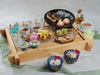 [June-August] Summer Kyoto Afternoon Tea Set "Summer Sparkle" + Shrine Garden Ticket