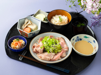 【６月平日限定】BAMBOO御膳 水無月　 コーヒーまたはTWG Tea付き