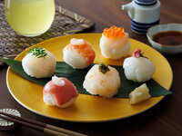 <Weekends and Holidays> Temari Sushi Making Experience Course (Includes carefully selected pork broth shabu-shabu and matcha tea) *Reservations required by the day before