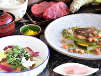 料理長おすすめランチ　黒毛和牛ロース